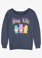 Care Bears Hug Life Girls Slouchy Sweatshirt