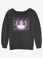 Care Bears Cheer Bear 82 Girls Slouchy Sweatshirt