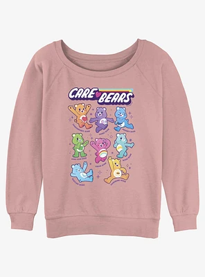 Care Bears Textbook Girls Slouchy Sweatshirt