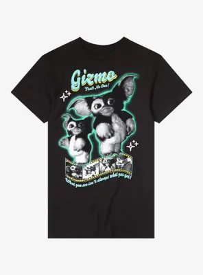 Gremlins Gizmo Film Strip Boyfriend Fit Girls T-Shirt
