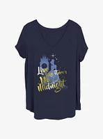 Disney Cinderella Live Like There's No Midnight Girls T-Shirt Plus