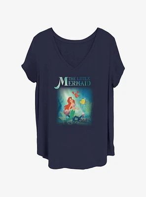 Disney The Little Mermaid Under Sea Trio Girls T-Shirt Plus