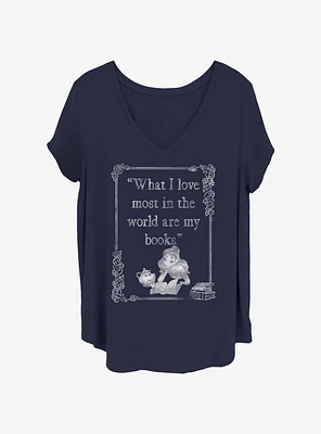 Disney Sleeping Beauty Aurora Book Love Girls T-Shirt Plus