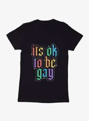 Pride It's Ok To Be Gay Womens T-Shirt