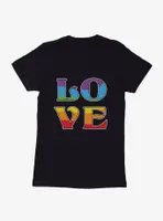 Pride Love Rainbow Womens T-Shirt