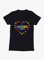 Pride Queer Hearts Womens T-Shirt