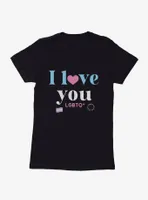 Pride I Love You Transgender Flag Womens T-Shirt