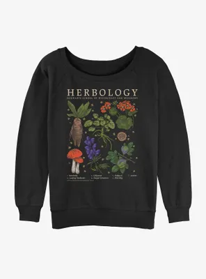 Harry Potter Herbology Womens Slouchy Sweatshirt