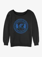 Harry Potter Hogwarts Alumni Ravenclaw Womens Slouchy Sweatshirt