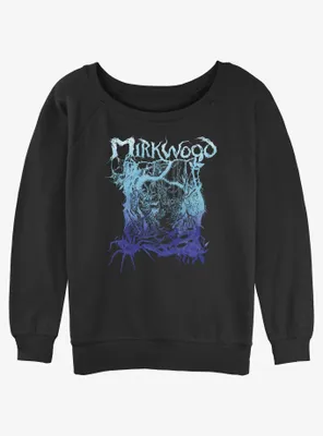 The Hobbit Mirkwood Womens Slouchy Sweatshirt