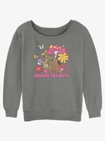 Scooby-Doo Spread The Love Womens Slouchy Sweatshirt