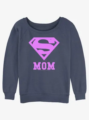 DC Comics Superman Super Mom Womens Slouchy Sweatshirt