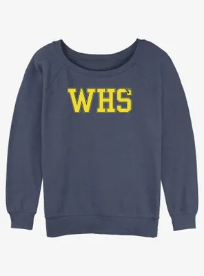 Yellowjackets WHS High School Logo Womens Slouchy Sweatshirt