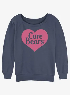 Care Bears Big Heart  Womens Slouchy Sweatshirt
