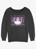 Care Bears Cheer Bear 82 Womens Slouchy Sweatshirt