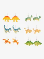 Dinosaur Drop Earring Set