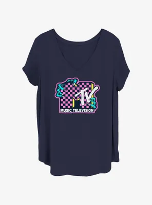 MTV Creature Logo Womens T-Shirt Plus