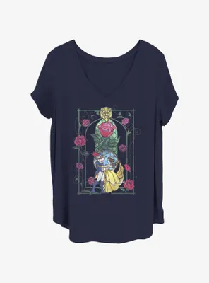 Disney Beauty and the Beast Dance Womens T-Shirt Plus