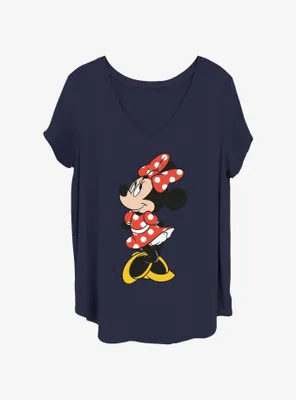 Disney Minnie Mouse Traditional Womens T-Shirt Plus