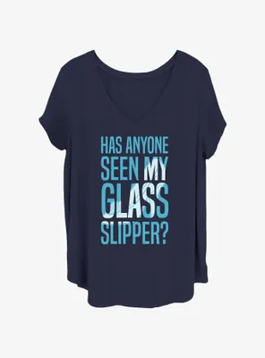 Disney Cinderella Missing Slipper Womens T-Shirt Plus