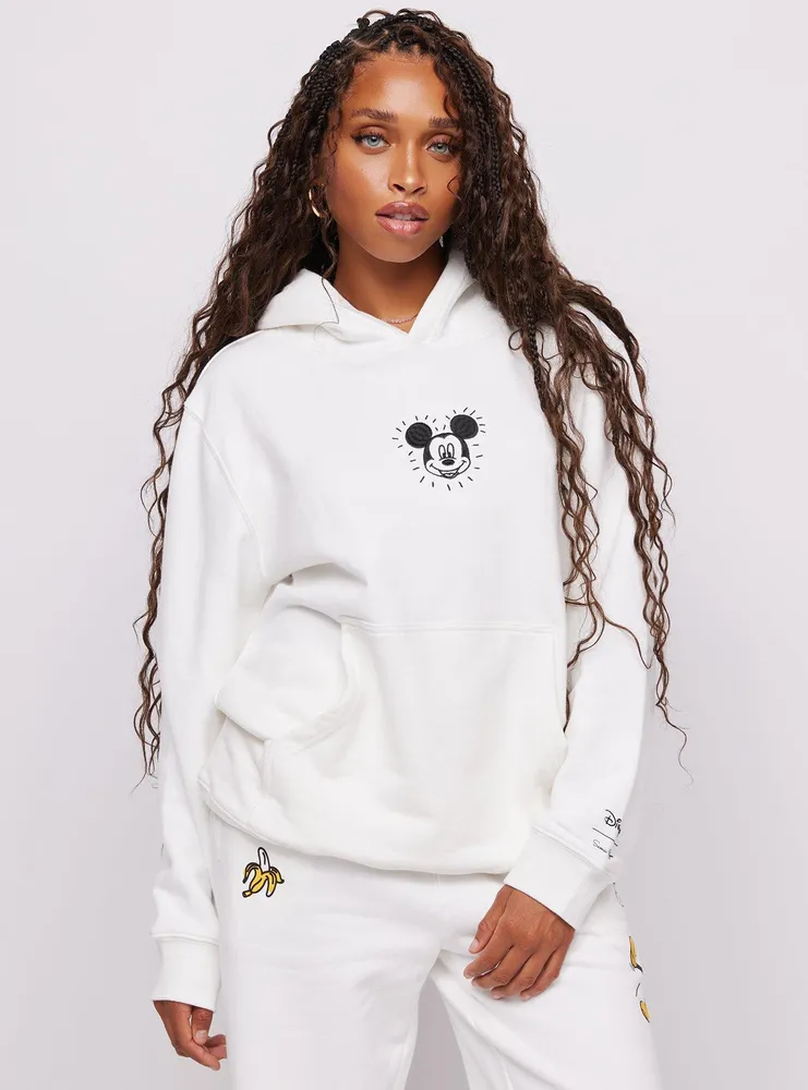 Boxlunch Samii Ryan Disney Mickey Mouse Bananas Oversized Hoodie