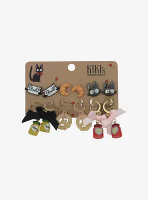 Studio Ghibli Kiki's Delivery Service Pastries & Cats Earring Set