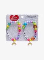 Care Bears Cousins Rainbow Best Friend Beaded Bracelet Set