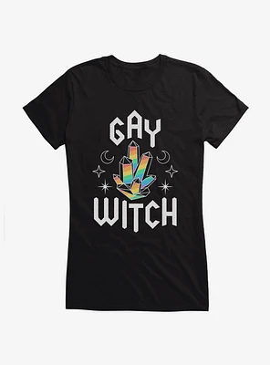 Pride Rainbow Crystals Girls T-Shirt