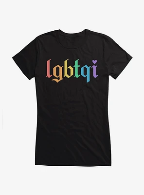 Pride LGBTQI Rainbow Girls T-Shirt