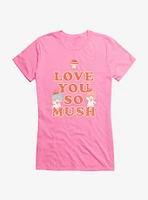 Hello Kitty And Friends Little Twin Stars I Love You So Mush Girls T-Shirt