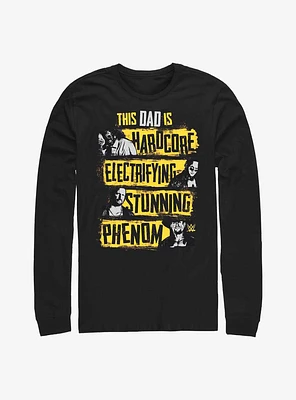 WWE Attitude Era Dad Long-Sleeve T-Shirt