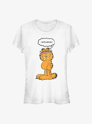 Garfield Leg Day Girls T-Shirt