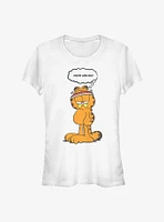 Garfield Leg Day Girls T-Shirt