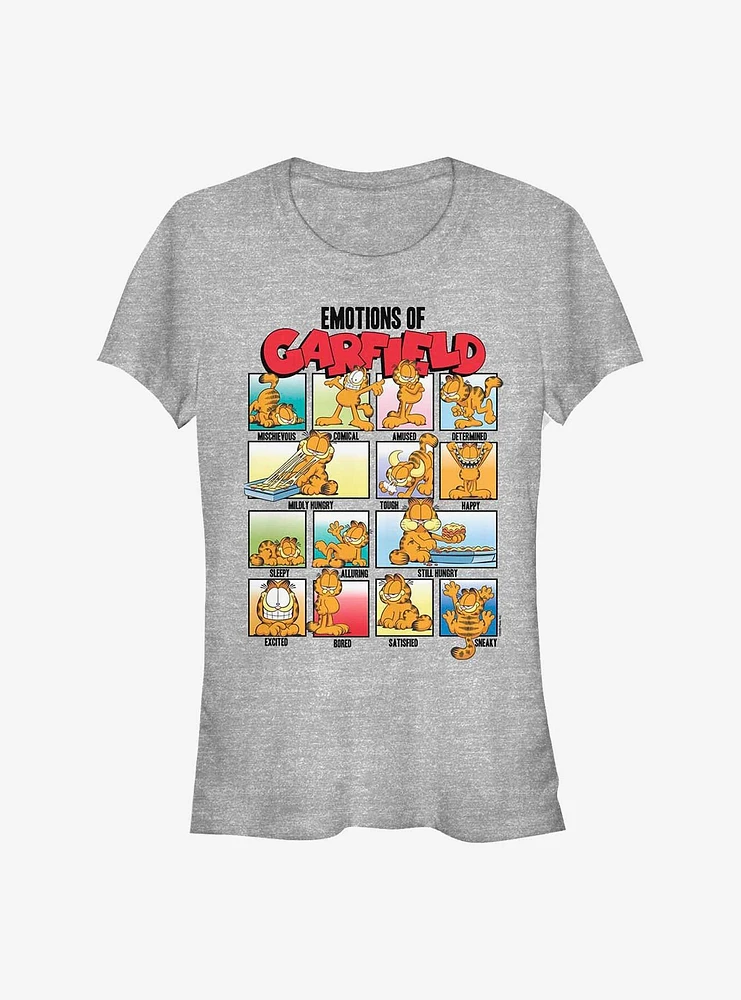 Garfield Emotions Of Girls T-Shirt