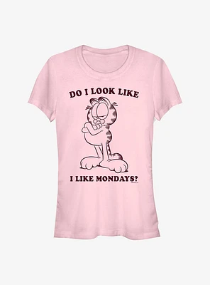 Garfield Do I Look Like Mondays Girls T-Shirt