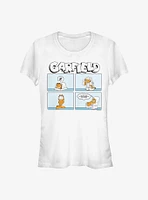 Garfield Not Lazy Comic Girls T-Shirt