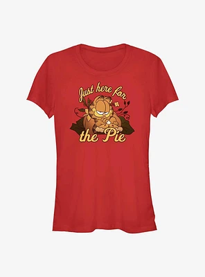 Garfield Here For Pie Girls T-Shirt