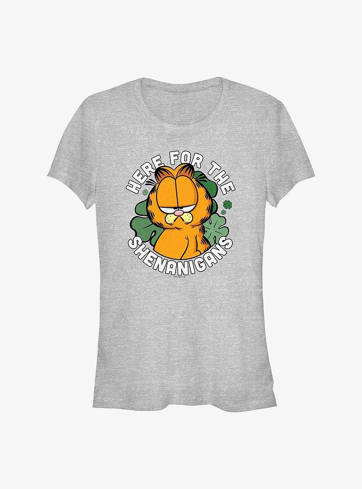 Garfield Cat Shenanigans Girls T-Shirt