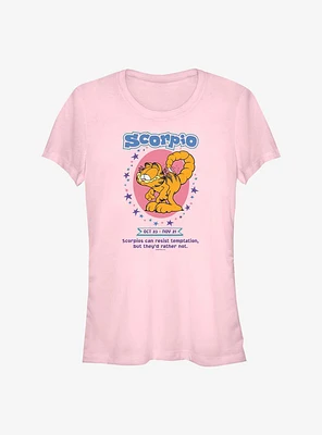 Garfield Scorpio Horoscope Girls T-Shirt