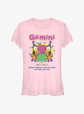 Garfield Gemini Horoscope Girls T-Shirt