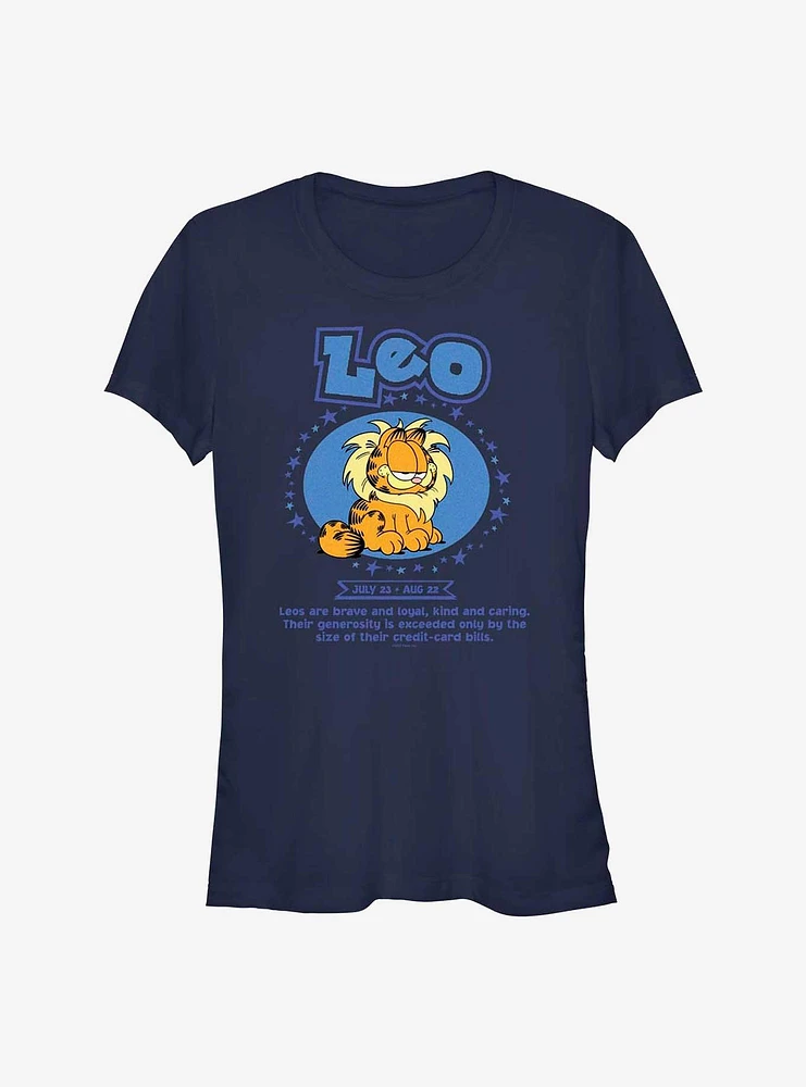 Garfield Leo Horoscope Girls T-Shirt