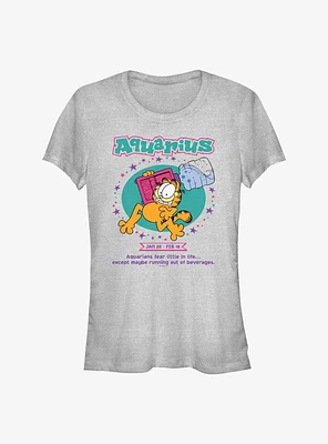 Garfield Aquarius Horoscope Girls T-Shirt