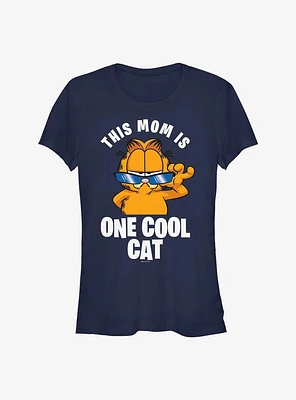 Garfield This Mom Is One Cool Cat Girls T-Shirt