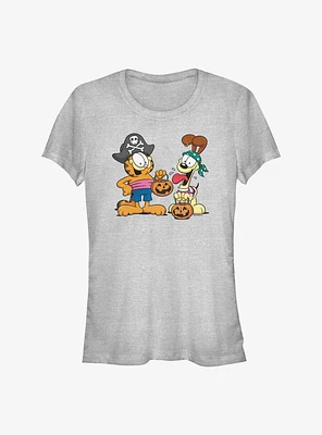 Garfield & Odie Pirate Buds Girls T-Shirt