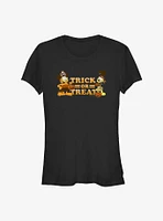 Garfield Trick Or Treat Girls T-Shirt