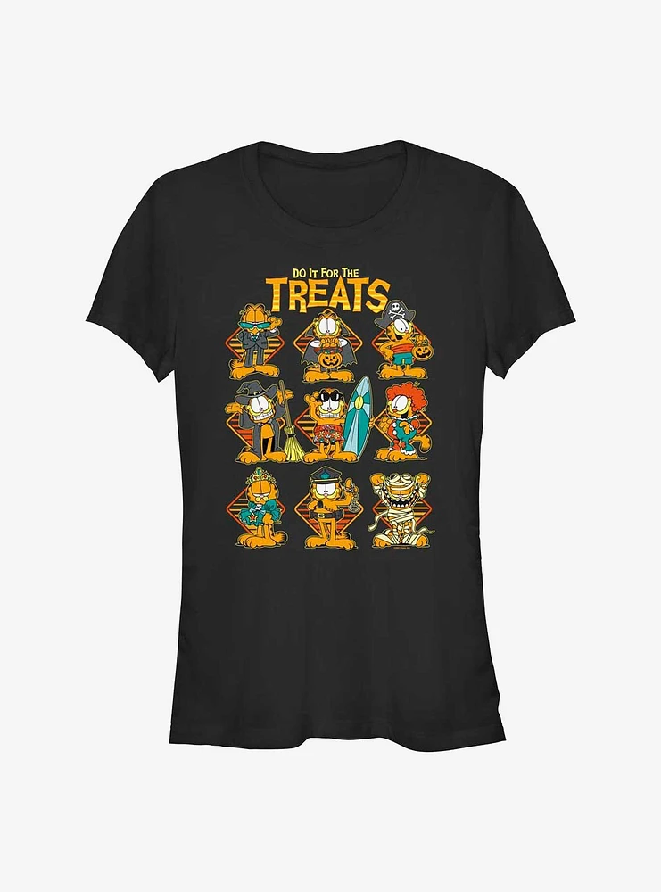 Garfield For The Treats Girls T-Shirt