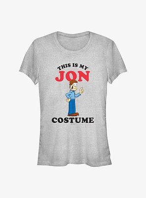 Garfield Jon Costume Girls T-Shirt