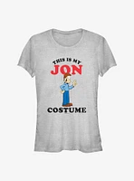 Garfield Jon Costume Girls T-Shirt