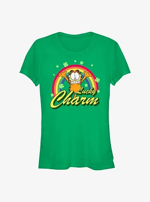 Garfield Lucky Charm Girls T-Shirt