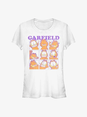 Garfield Many Faces of Girls T-Shirt